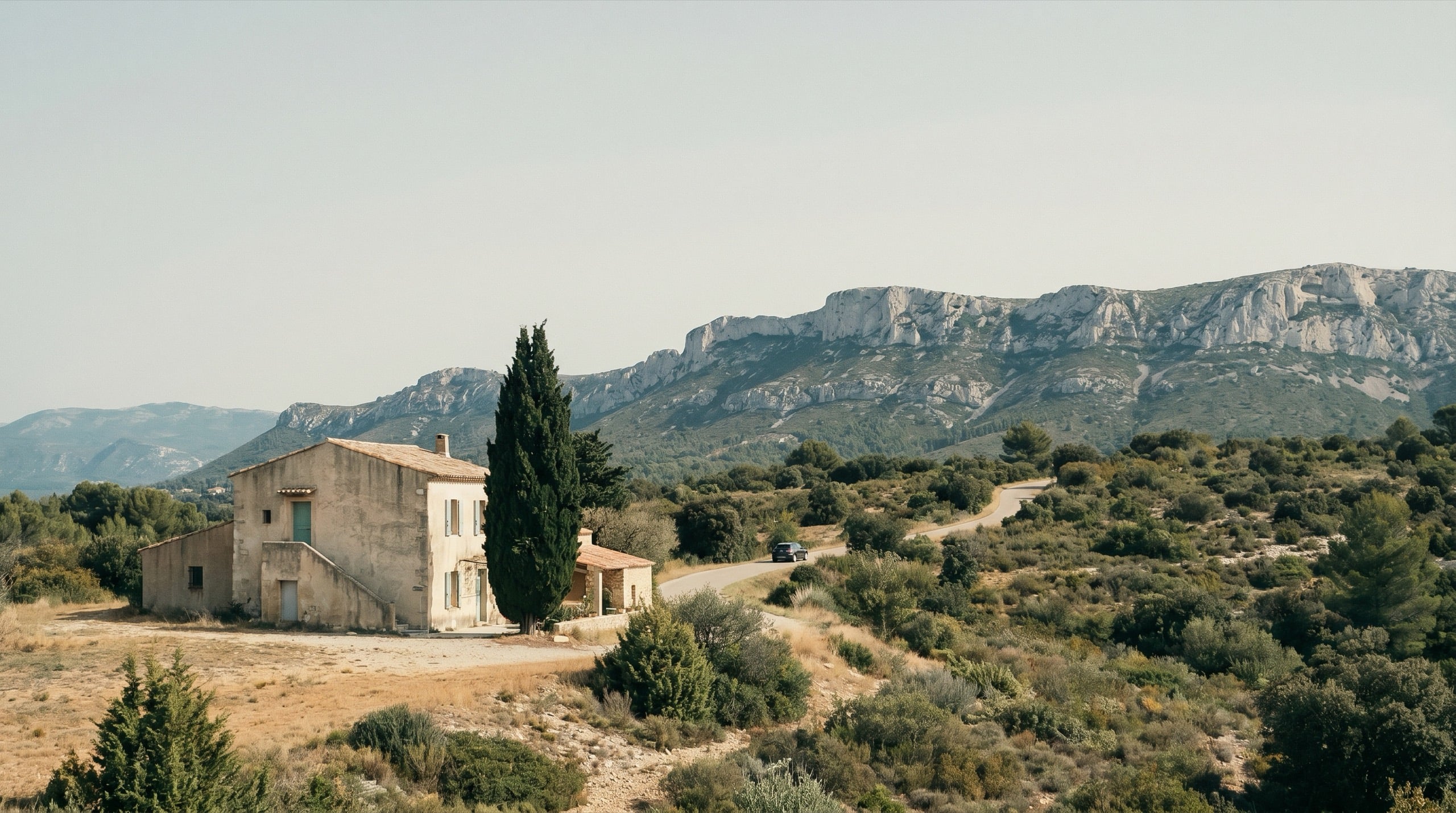 Aubagne — view of the town served by Bioclean Automobiles